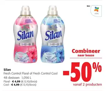 Colruyt Silan fresh control floral of fresh control cool 48 dosissen aanbieding