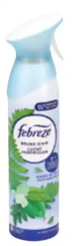 Colruyt Febreze volledig assortiment luchtverfrisser ochtenddauw spray aanbieding