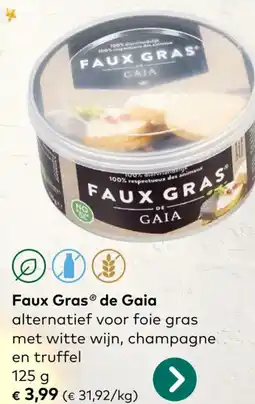 Bio Planet Faux Gras de Gaia aanbieding