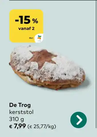 Bio Planet De Trog kerststol aanbieding