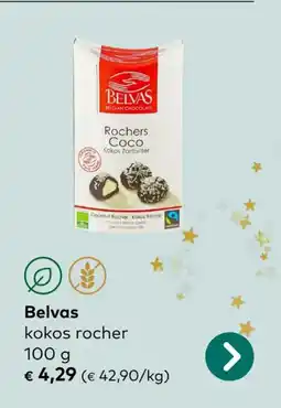 Bio Planet Belvas kokos rocher aanbieding