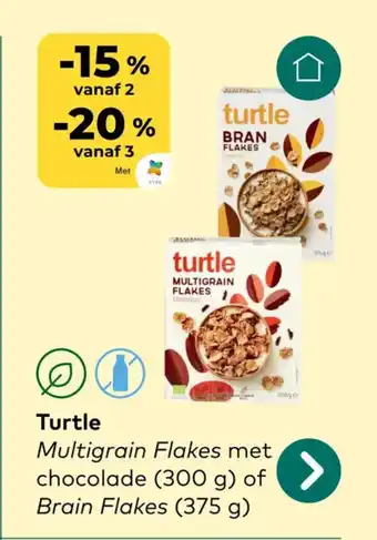 Bio Planet Turtle Multigrain Flakes aanbieding