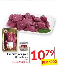 Intermarché Everzwijnragout aanbieding