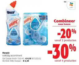 Colruyt Harpic Gel Ocean Fresh 750 ml aanbieding