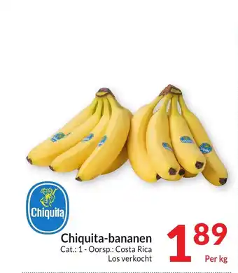 Intermarché Chiquita-bananen aanbieding