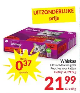 Intermarché Whiskas aanbieding