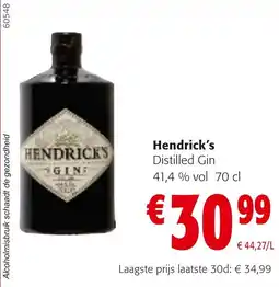 Colruyt Hendrick's aanbieding