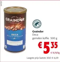 Colruyt Graindor Deca gemalen koffie aanbieding