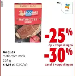 Colruyt Jacques matinettes melk aanbieding