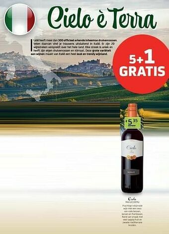 BelBev Cielo merlot aanbieding