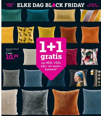 Leen Bakker Sierkussen Monica aanbieding