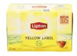 Colruyt Lipton yellow label aanbieding