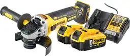Coolblue DeWalt DCG405NT-XJ 5,0 Ah Accu (2x) Starterspakket aanbieding