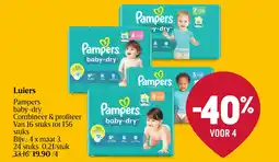 Delhaize Luiers aanbieding