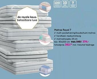 Matras royal 7
