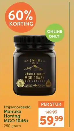 Holland & Barrett Prijsvoorbeeld: Manuka Honing MGO 1046+ aanbieding