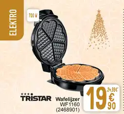 Cora Tristar Wafelijzer aanbieding