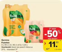 Carrefour Gamma Fuzetea aanbieding