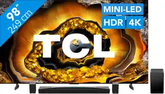 Coolblue TCL QD Mini-LED 98X955 Max (2024) + Barre de Son aanbieding