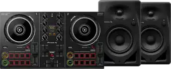 Coolblue Pioneer DJ DDJ-200 + Pioneer DJ DM-40D Noir aanbieding