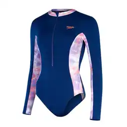 Decathlon Dameszwempak 1-delig met lange mouwen Speedo aanbieding