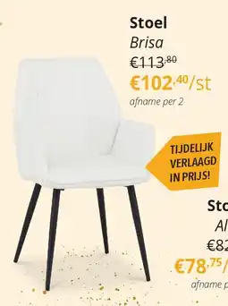 YGO Stoel Brisa aanbieding