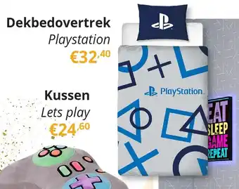 YGO Dekbedovertrek Playstation aanbieding