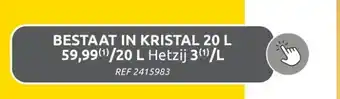 Brico BESTAAT IN KRISTAL 20 L aanbieding