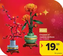 Carrefour Chrysant of Japanse abrikoos aanbieding