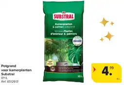 Carrefour Potgrond voor kamerplanten Substral aanbieding