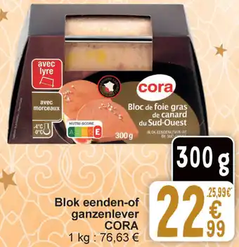 Cora Blok eenden-of ganzenlever aanbieding