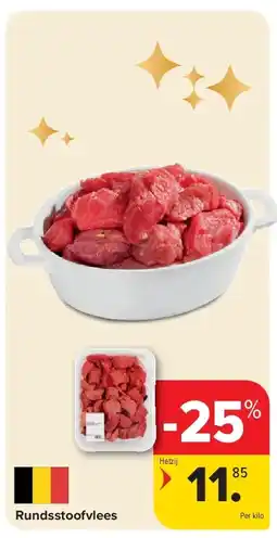 Carrefour Rundsstoofvlees aanbieding