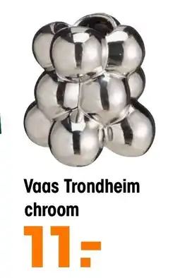 Kwantum Vaas trondheim chroom aanbieding