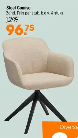Kwantum Stoel comiso aanbieding