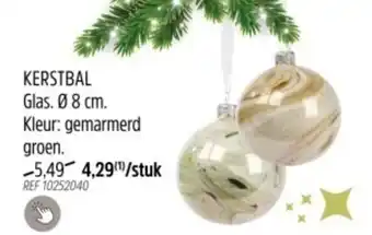 Brico Kerstbal aanbieding