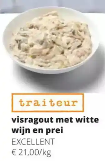 Spar Excellent visragout met witte wijn en prei aanbieding