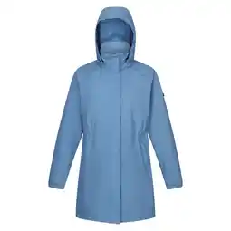 Decathlon Dames Sagano Waterdichte Jas (Koronetblauw/Wit) aanbieding