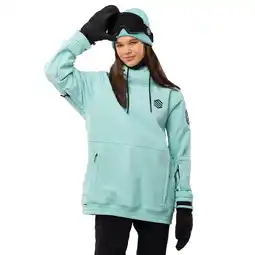 Decathlon Dames Wintersport snowboardjas W1-W Iceberg Siroko Turquoise aanbieding