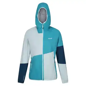 Decathlon Dames Tarvos VI Waterdichte Jas (Tahoe blauw/verbleekt aqua) aanbieding