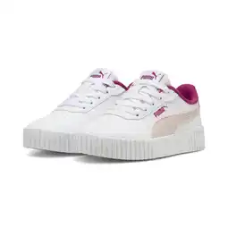 Decathlon Carina 2.0 sneakers voor kinderen PUMA White Mauve Mist Magenta Gleam Pink aanbieding