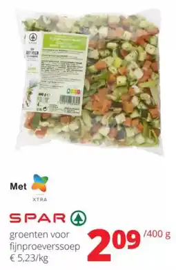 Spar groenten voor fijnproeverssoep aanbieding