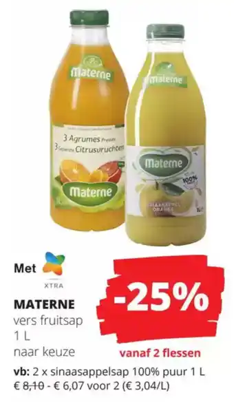 Spar Materne aanbieding