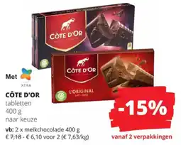 Spar Côte d'or aanbieding