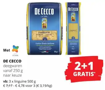 Spar De cecco aanbieding