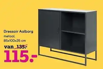 Dressoir aalborg 85x100x35cm