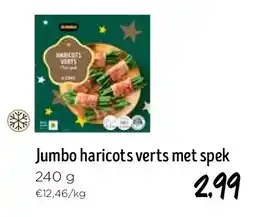 Jumbo Jumbo haricots verts met spek 240 g aanbieding