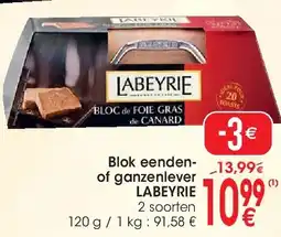 Cora Blok eendenof ganzenlever LABEYRIE aanbieding