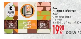 Cora Box CHARLES LIÉGEOIS aanbieding