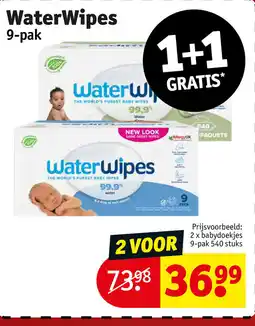 Kruidvat Waterwipes aanbieding