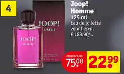 Kruidvat Joop! Homme aanbieding